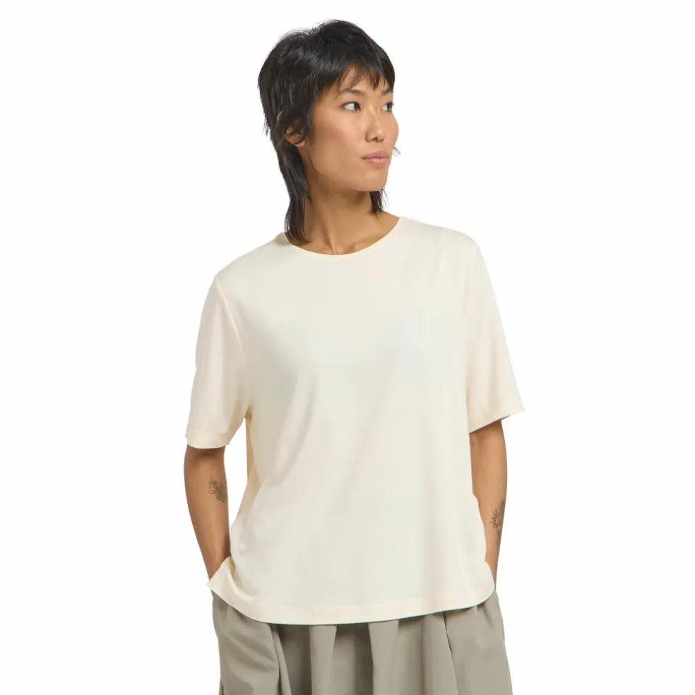 Jack Wolfskin Travel shirt dames cotton white heather