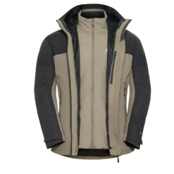 Jack Wolfskin  Wild Places 3-in-1 outdoor jack heren linen