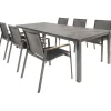 Kettler HPL 220 Diamond 6 dining tuinset antraciet