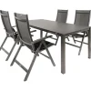 Kettler HPL 180 Easy 4 verstelbaar tuinset jura antraciet