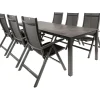 Kettler HPL 220 Easy 6 verstelbaar tuinset antraciet