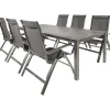 Kettler HPL 220 Legato 6 verstelbaar tuinset antraciet
