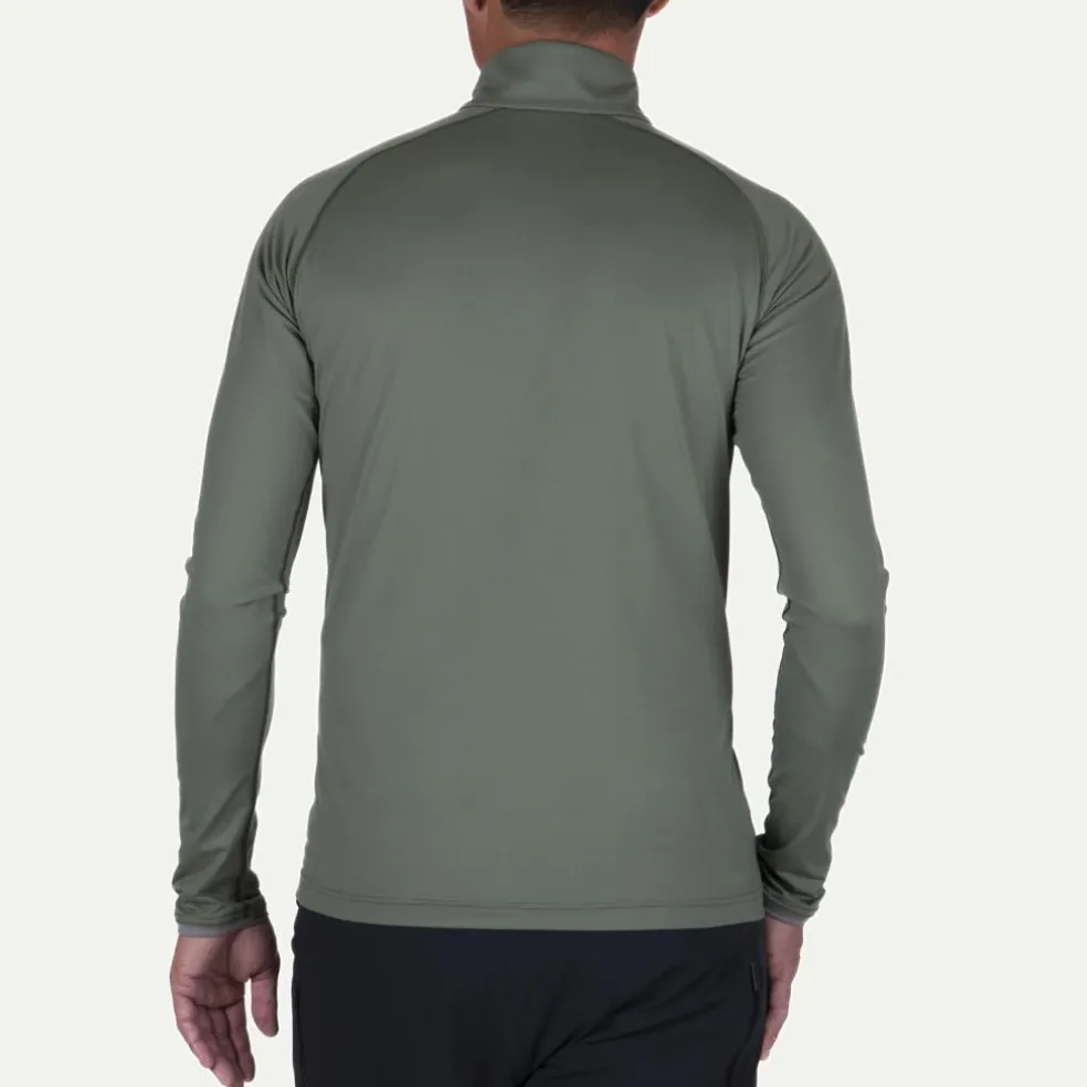 Kjus Feel Half-Zip skipully heren green smoke pewter