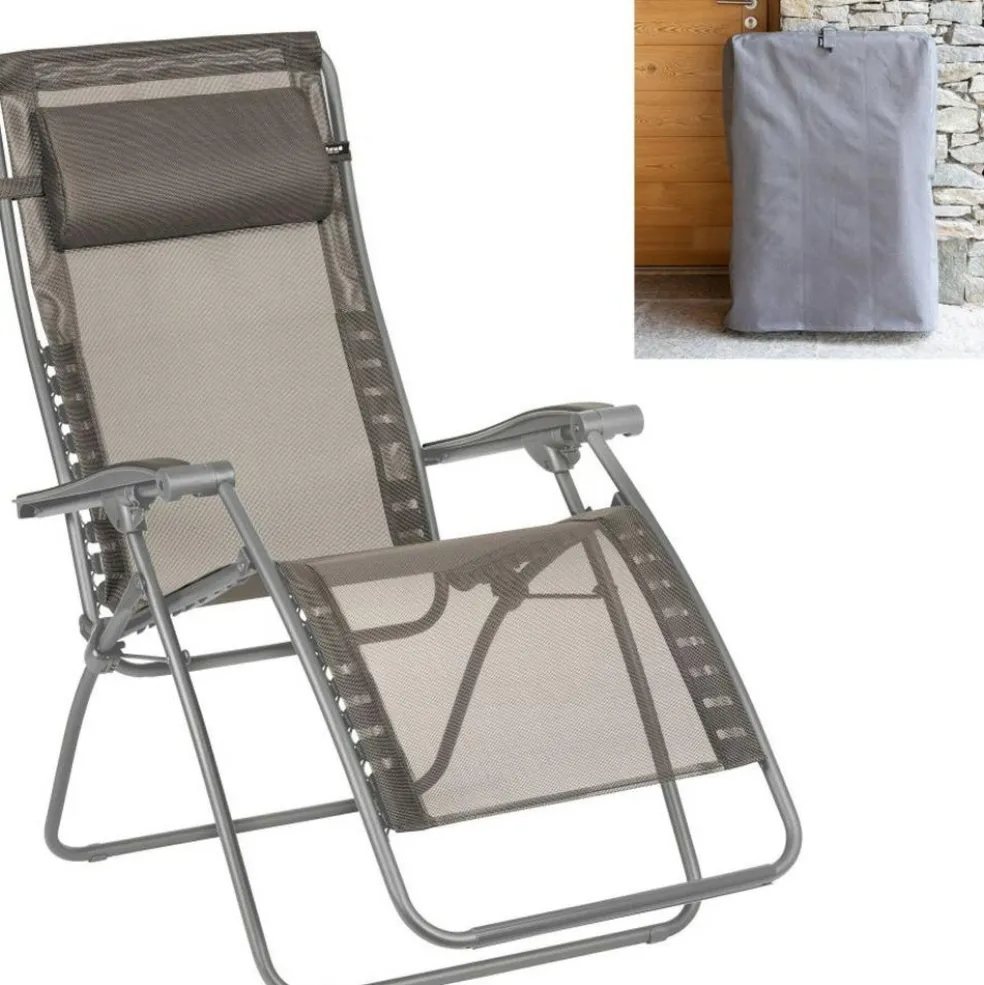 Lafuma RSXA Clip Batyline Iso relaxstoel inclusief beschermhoes