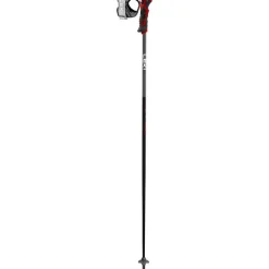 Leki Airfoil 3D skistokken black dark anthracite  bright red