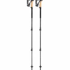 Leki Black Series Carbon wandelstokken black black grey dark anthracite