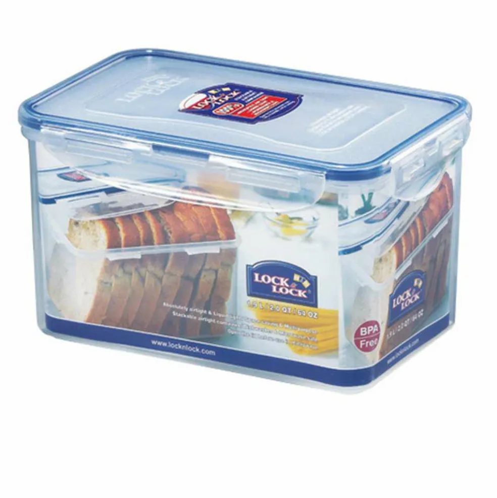 Lock & Lock Basic vershouddoos 1,9 liter transparant