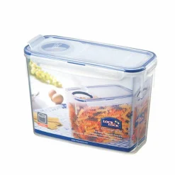 Lock & Lock Vershouddoos met schenkdeksel 2,4 liter transparant