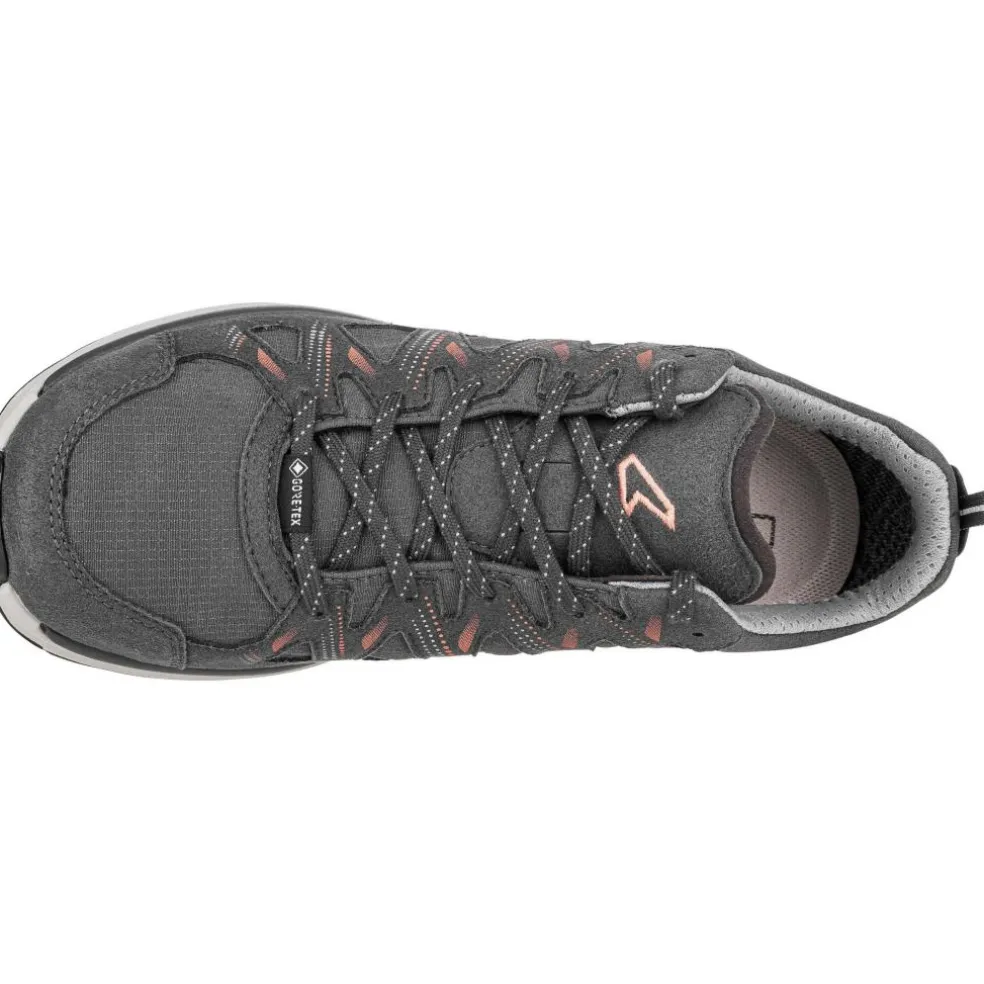 Lowa Innox Evo II GTX Ws wandelschoenen dames asphalt salmon