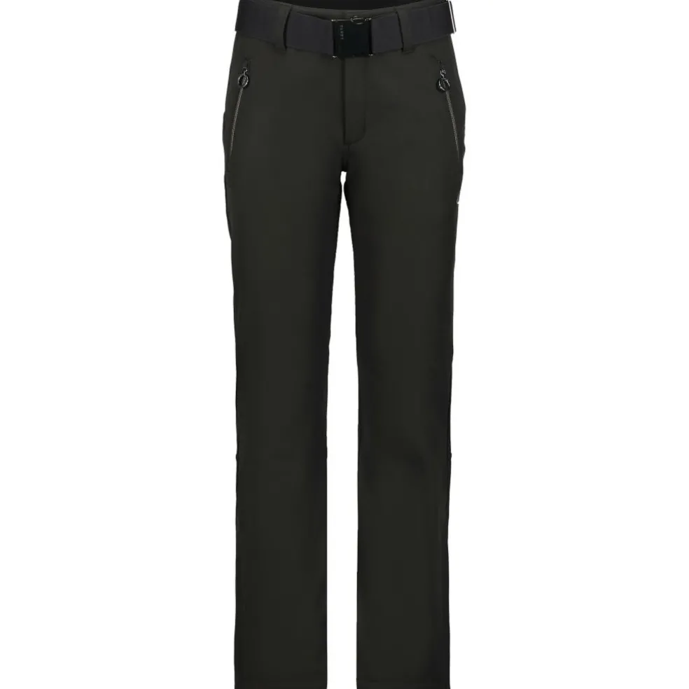 Luhta Joentaus D plus size softshell skibroek dames black