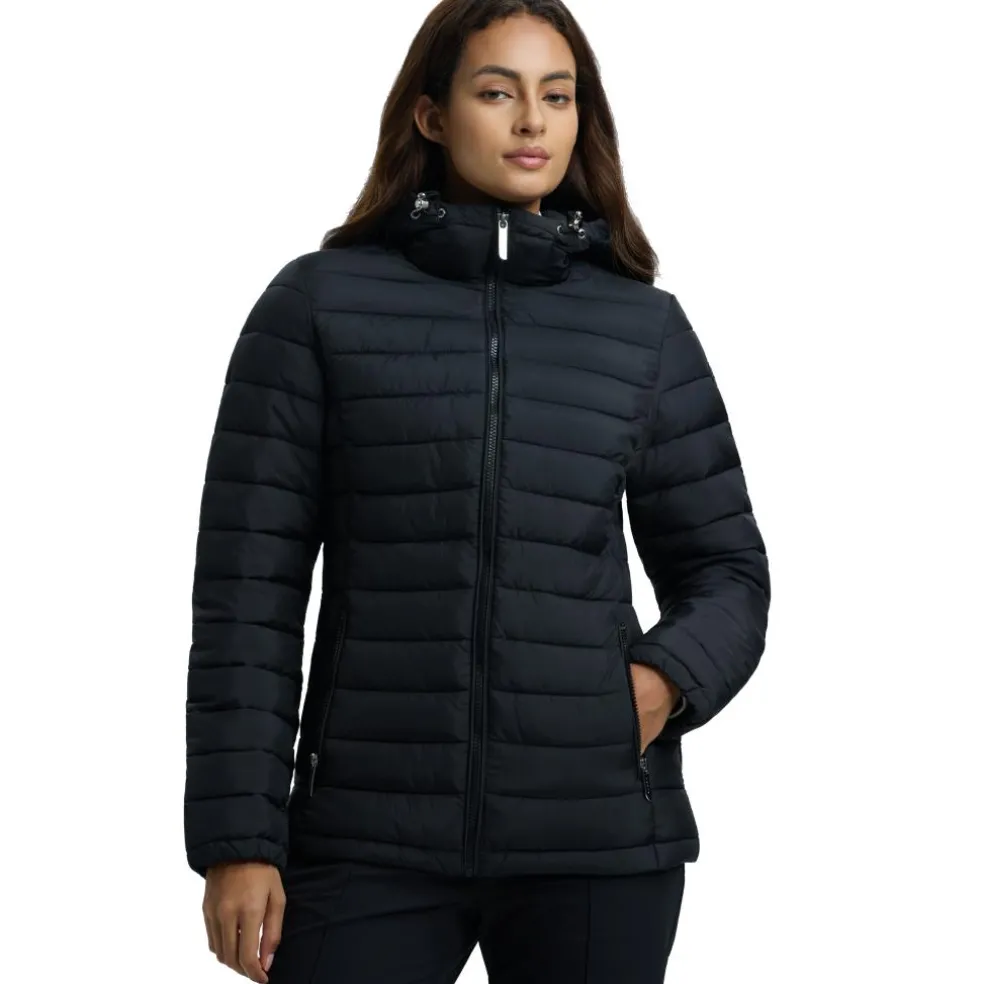 Luhta Armila winterjas dames basic black