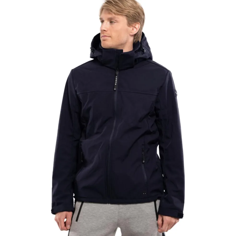 Luhta Edis softshell jas heren blue
