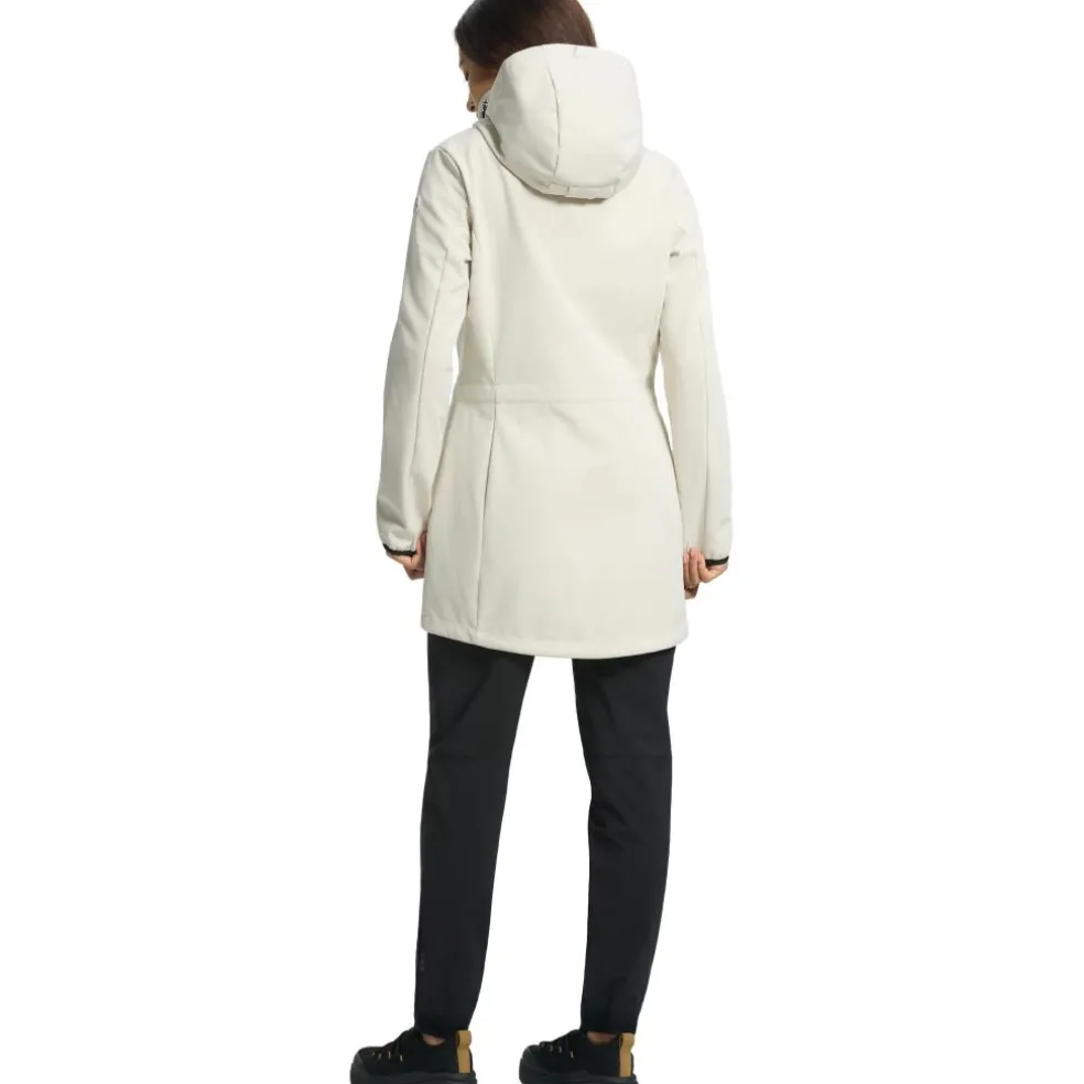 Luhta Iloniemi parka softshell jas dames powder