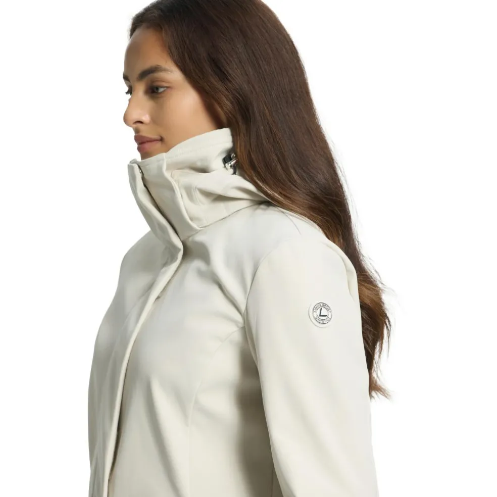 Luhta Iloniemi parka softshell jas dames powder