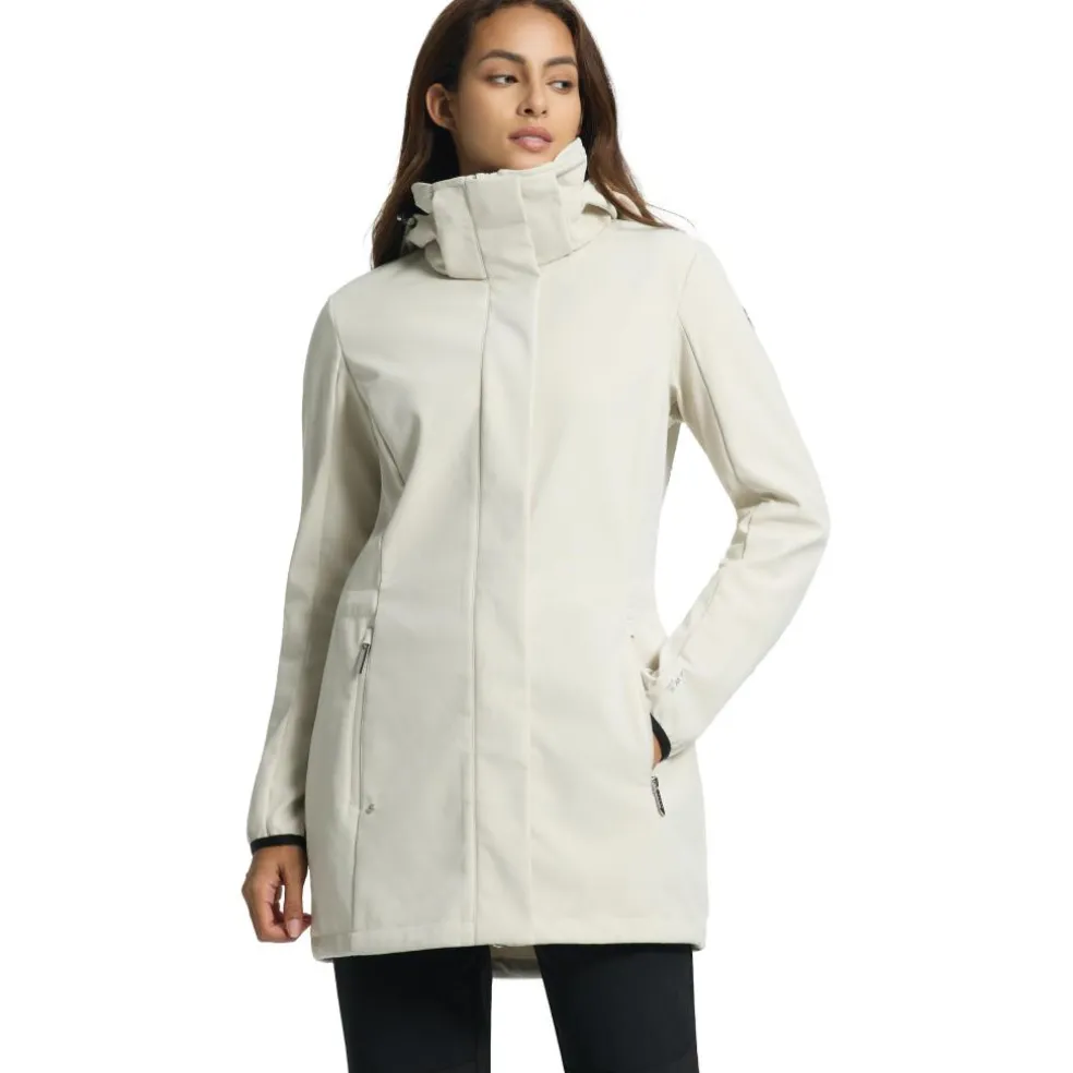Luhta Iloniemi parka softshell jas dames powder