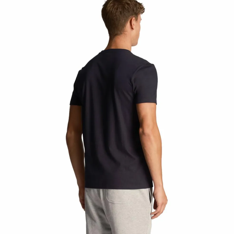 Lyle & Scott Martin shirt heren dark navy