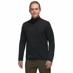 Mammut Arctic IV ML fleece vest heren black mélange