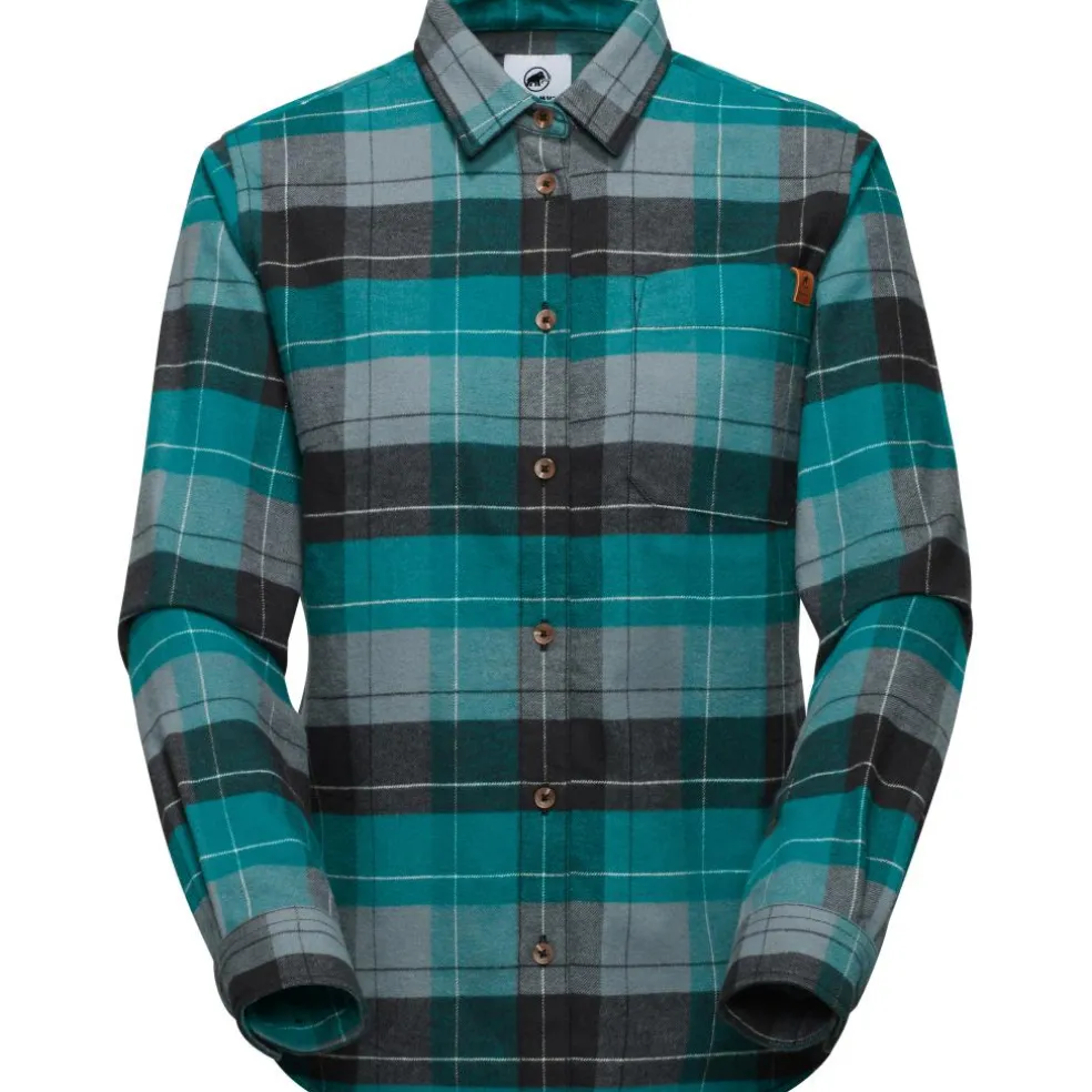 Mammut Trovat blouse dames strata deep teal