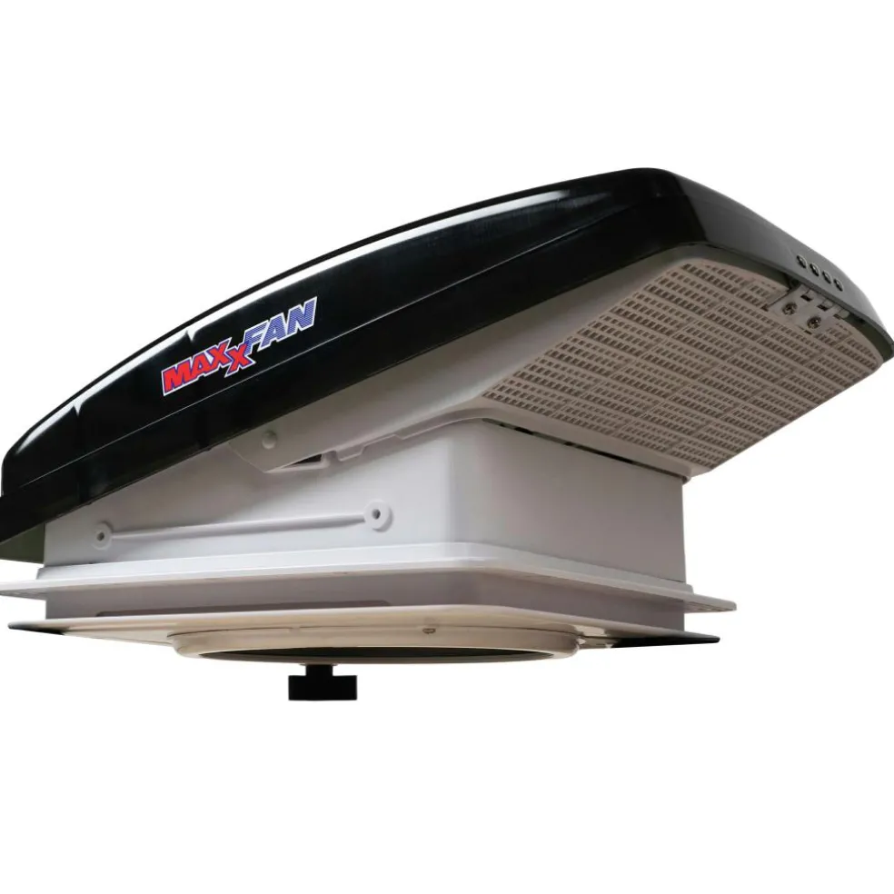 Maxxfan Deluxe Compact dakluik met ventilator smoke
