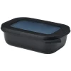 Mepal Cirqula multikom vershouddoos rechthoekig 500 ml nordic black