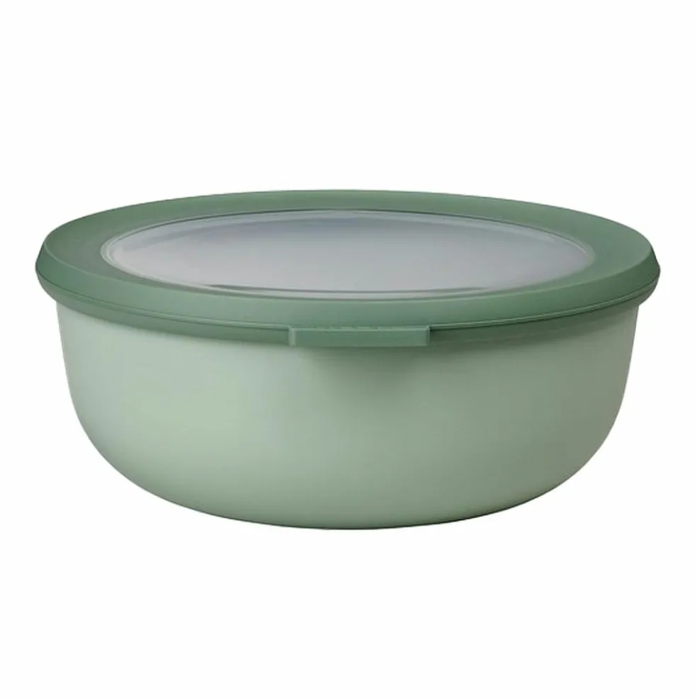 Mepal Cirqula multikom vershouddoos rond 1,25 liter nordic sage