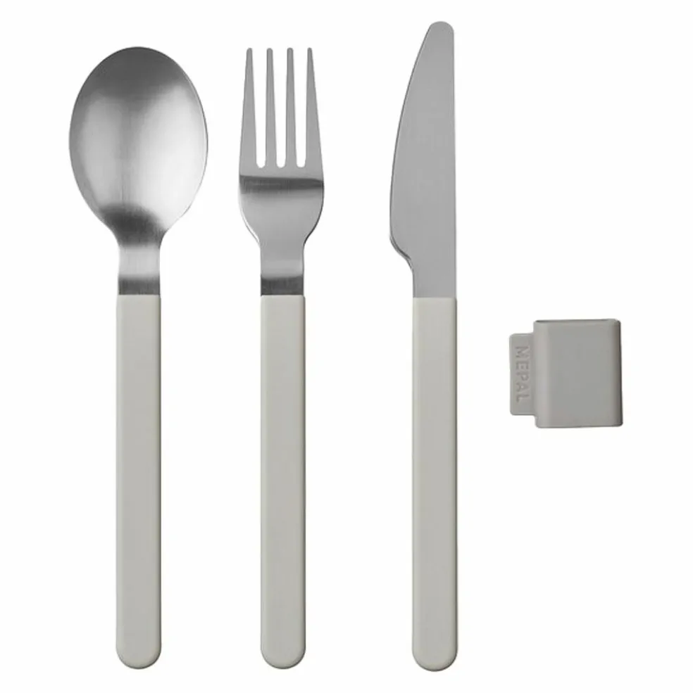 Mepal Silueta bestekset 3-delig nordic white