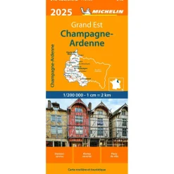 Michelin 515 Champagne-Ardenne wegenkaart 2025