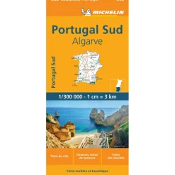 Michelin 593 Zuid-Portugal Algarve wegenkaart