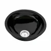 Navy Load  Spoelbak 330 rond zwart