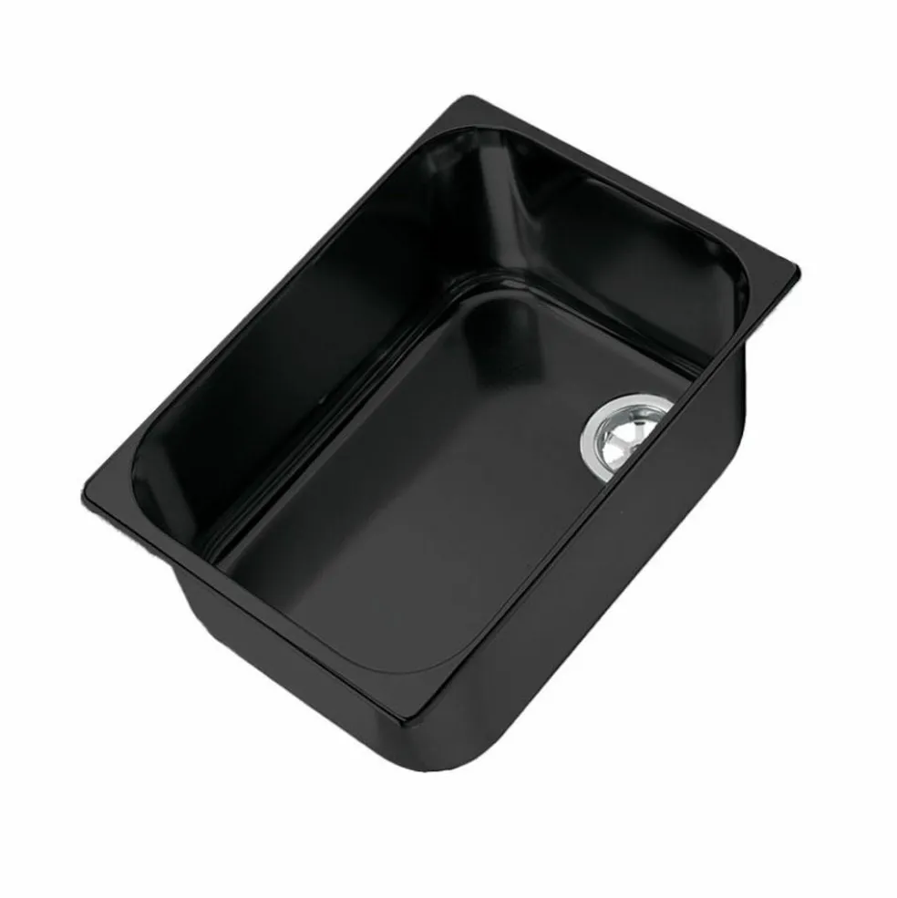 Navy Load Spoelbak 320 x 260 zwart