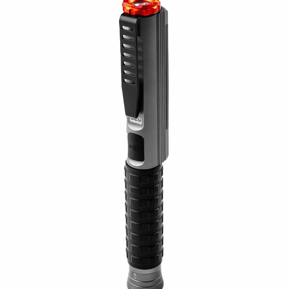 Nebo Big Larry Pro+ oplaadbare zaklamp grijs