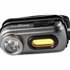 Nebo Einstein 400 oplaadbare hoofdlamp grijs