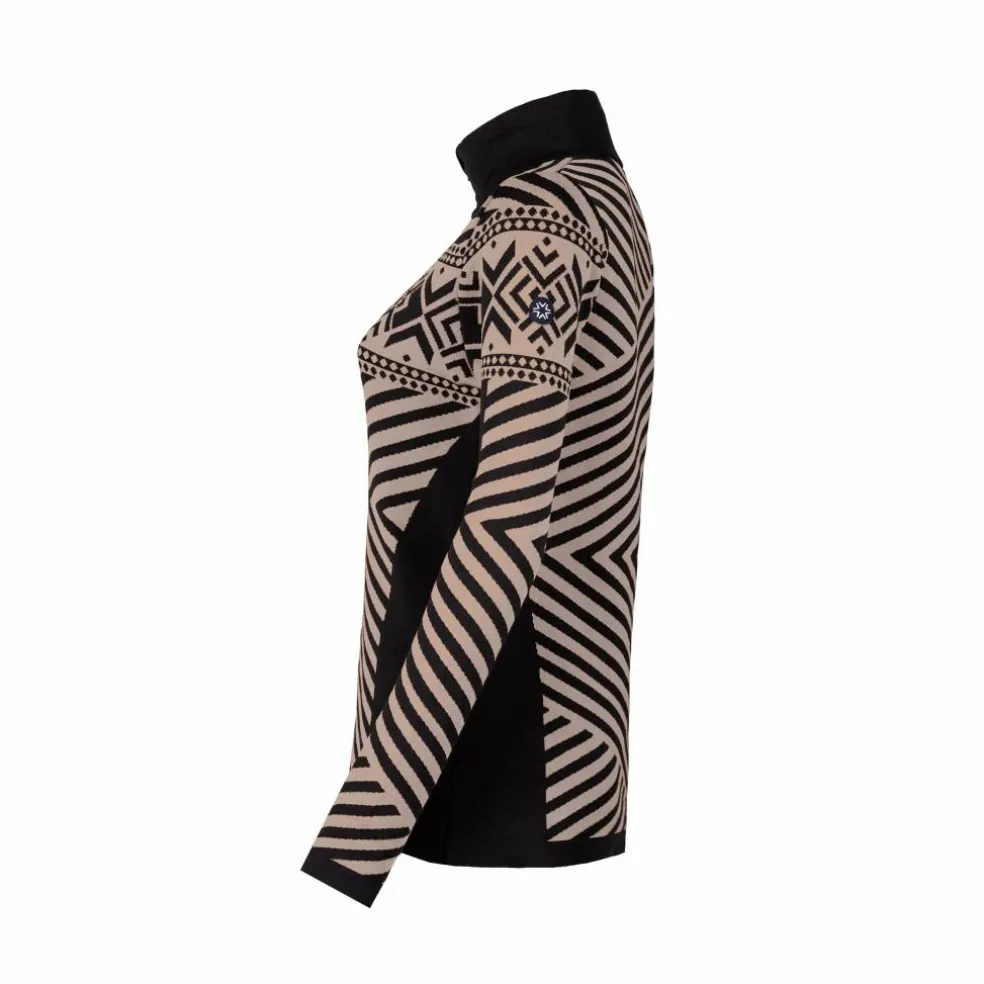 Newland Cecilie vest dames black stone