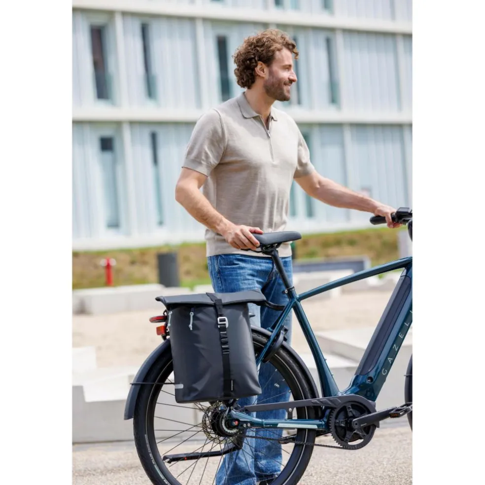 New Looxs Cantos Single fietstas 16,5 liter black