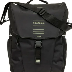 New Looxs Vigo Single fietstas 20 liter black green
