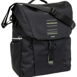 New Looxs  Vigo Single fietstas 20 liter black green
