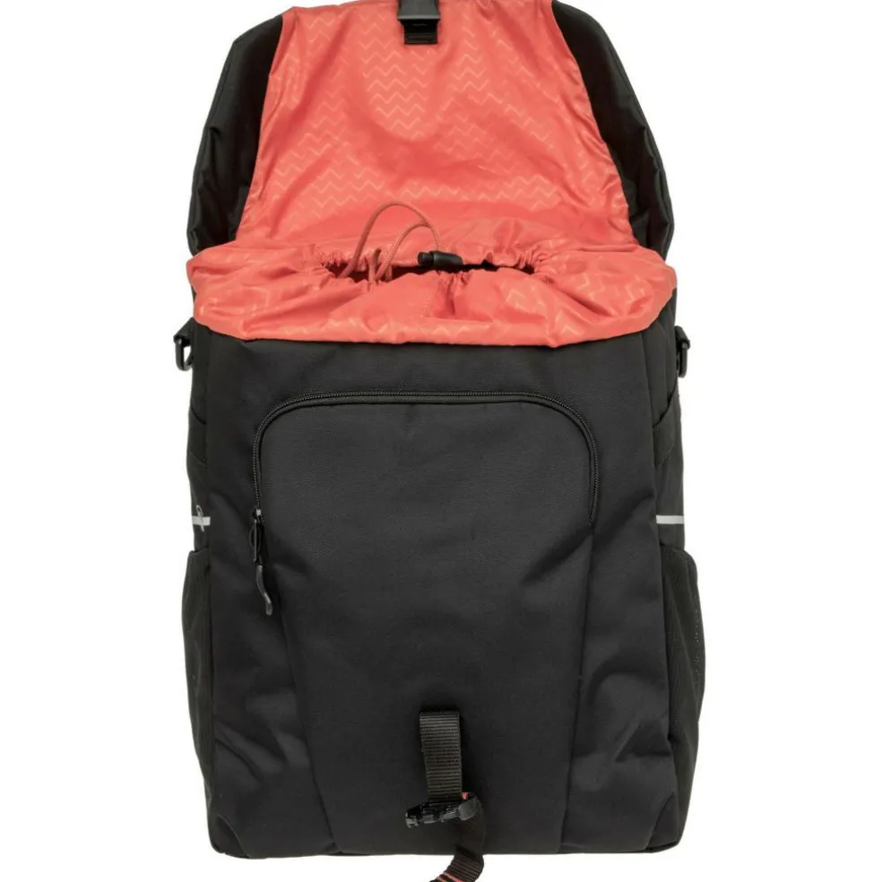 New Looxs Vigo Single fietstas 20 liter black orange