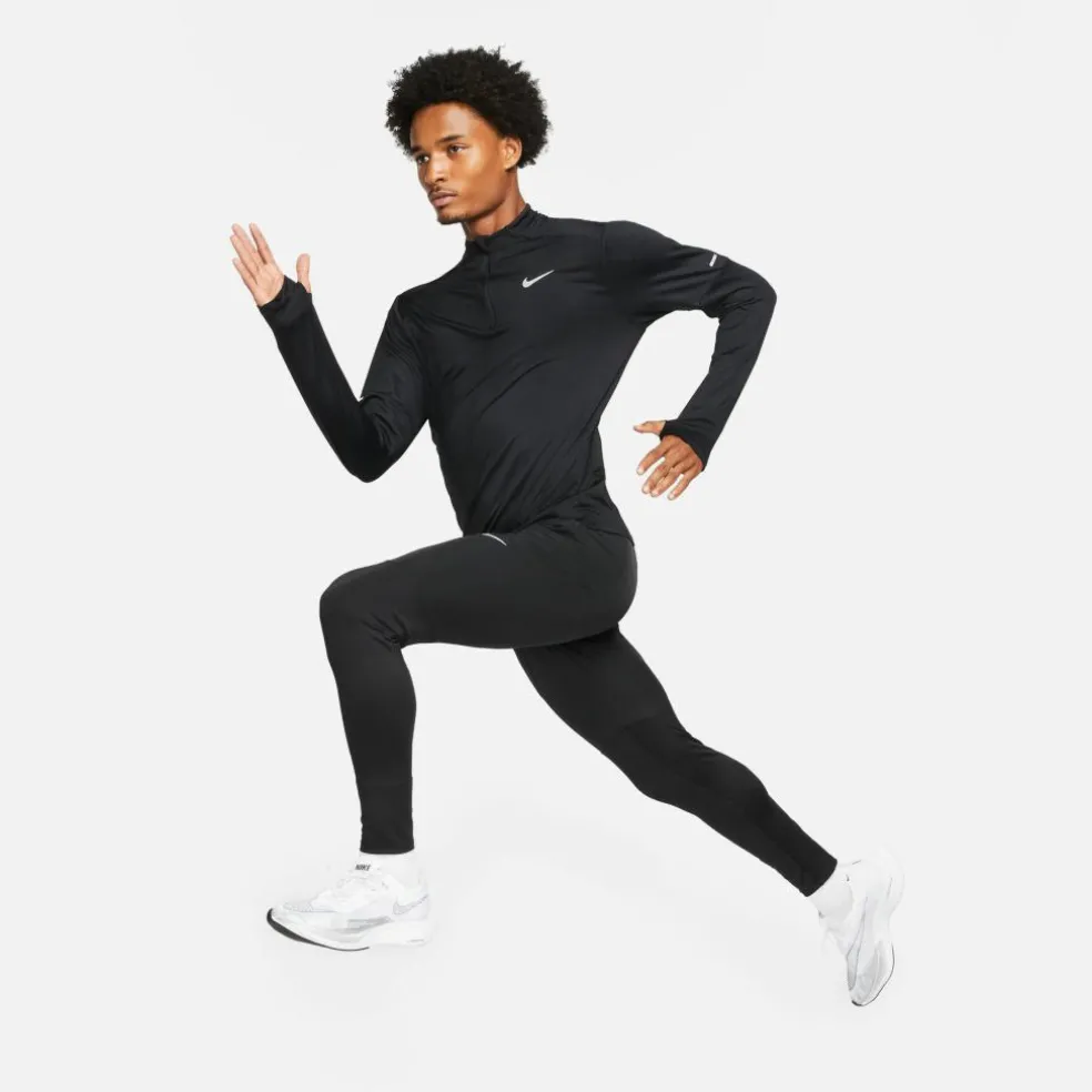 Nike Dri-FIT hardloopshirt heren black
