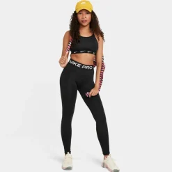 Nike  Pro Dri-FIT sportlegging junior black white