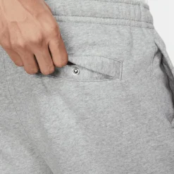 Nike Sportswear Club Fleece joggingbroek heren dark greyheather matte silver white