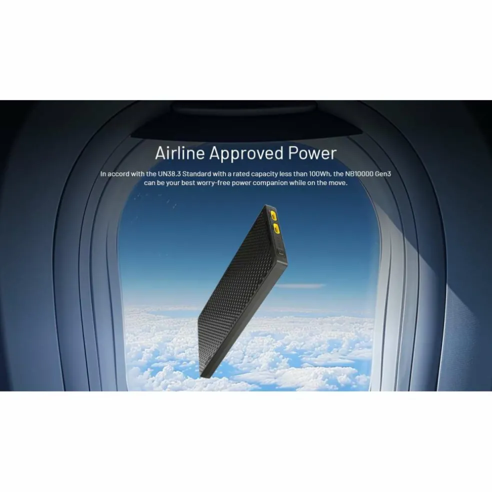 Nitecore NB10000 Gen3 powerbank black