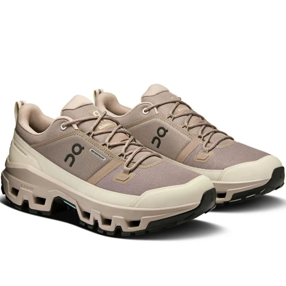 On Cloudrock Low wandelschoenen heren cinder fog
