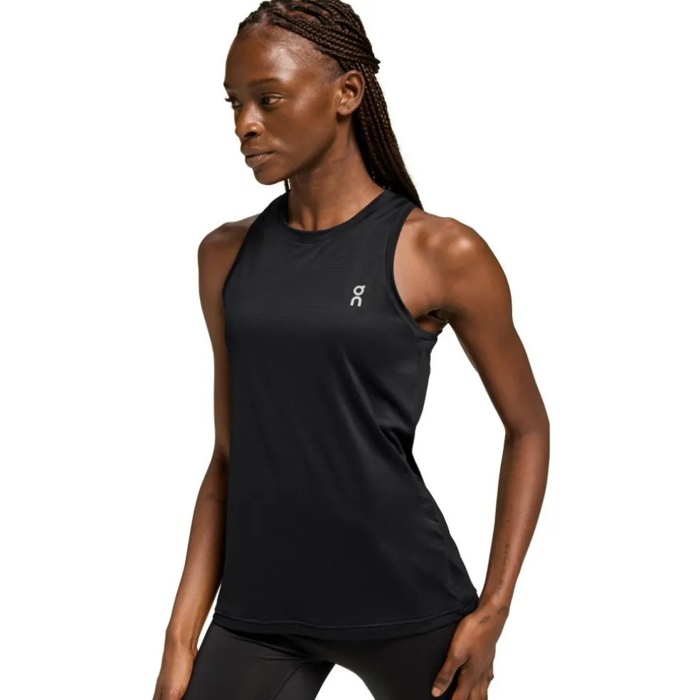 On Core hardloop tanktop dames black