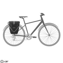 Ortlieb Back-Roller Plus QL2.2 23 liter fietstas black
