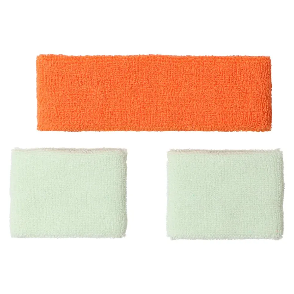 Osaka GDG00104 zweetband set true orange opal green