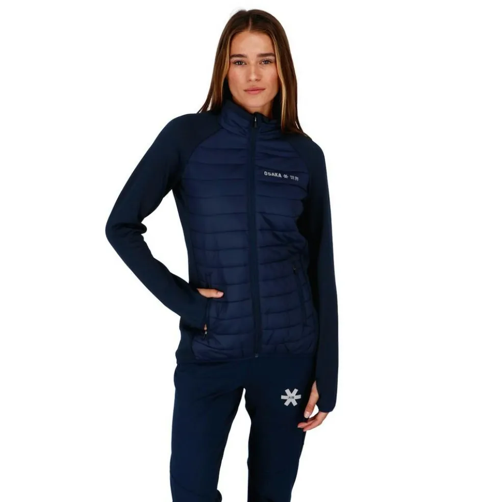 Osaka Hybrid trainingsjack dames navy