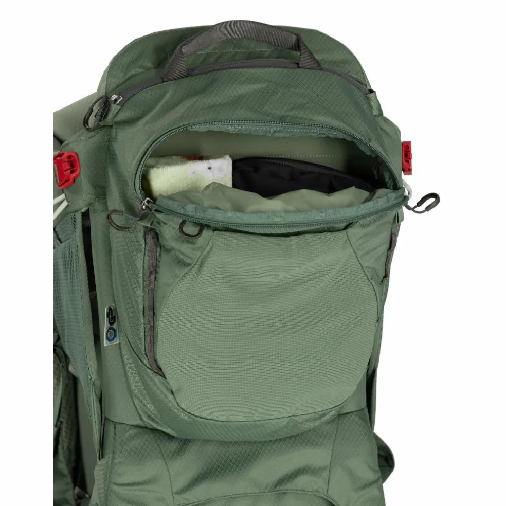 Osprey Poco Premium kinderdrager koseret green