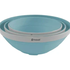 Outwell Collaps opvouwbare schalenset 3,5 - 2 - 1,5 liter classic blue
