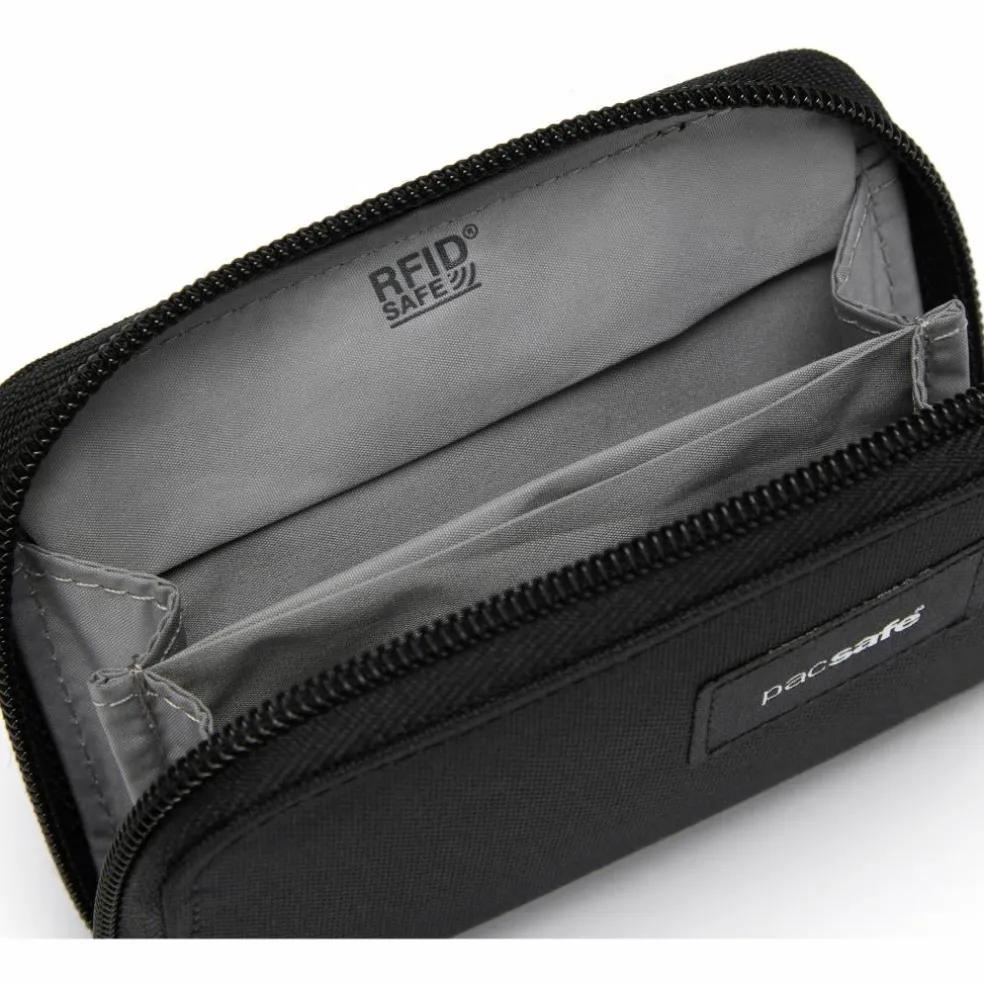 PacSafe RFIDsafe Card portemonnee jet black
