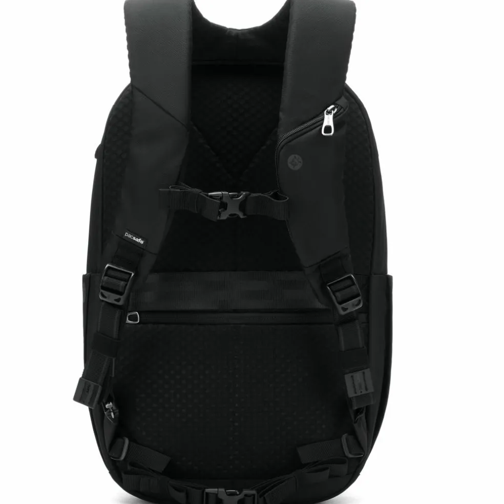 PacSafe V Tour Anti Theft 16 inch laptop rugzak 26 liter jet black